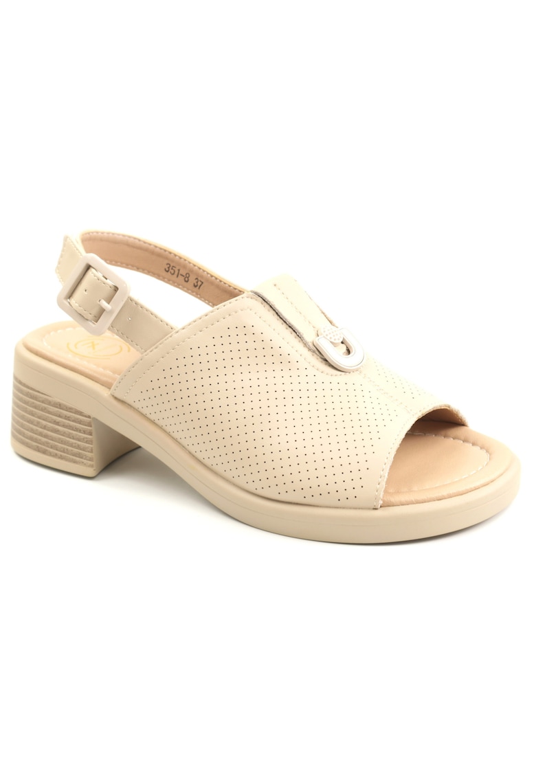 Sandale dama piele naturala 351 8 - Bej