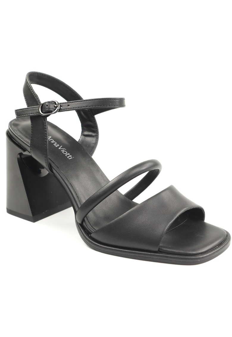 Sandale dama piele naturala D106 50122 RS365V A - Negru
