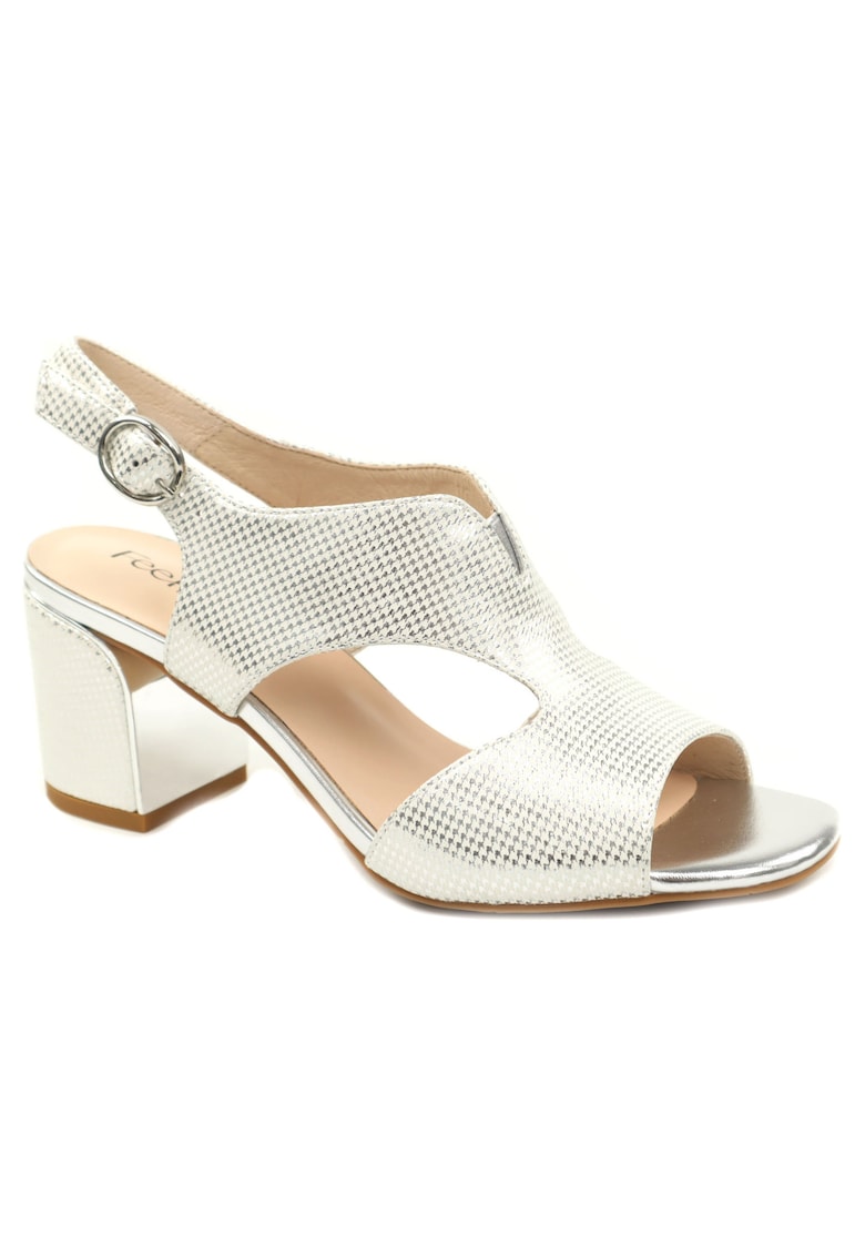 Sandale dama piele naturala 26 548 02 - Argintiu