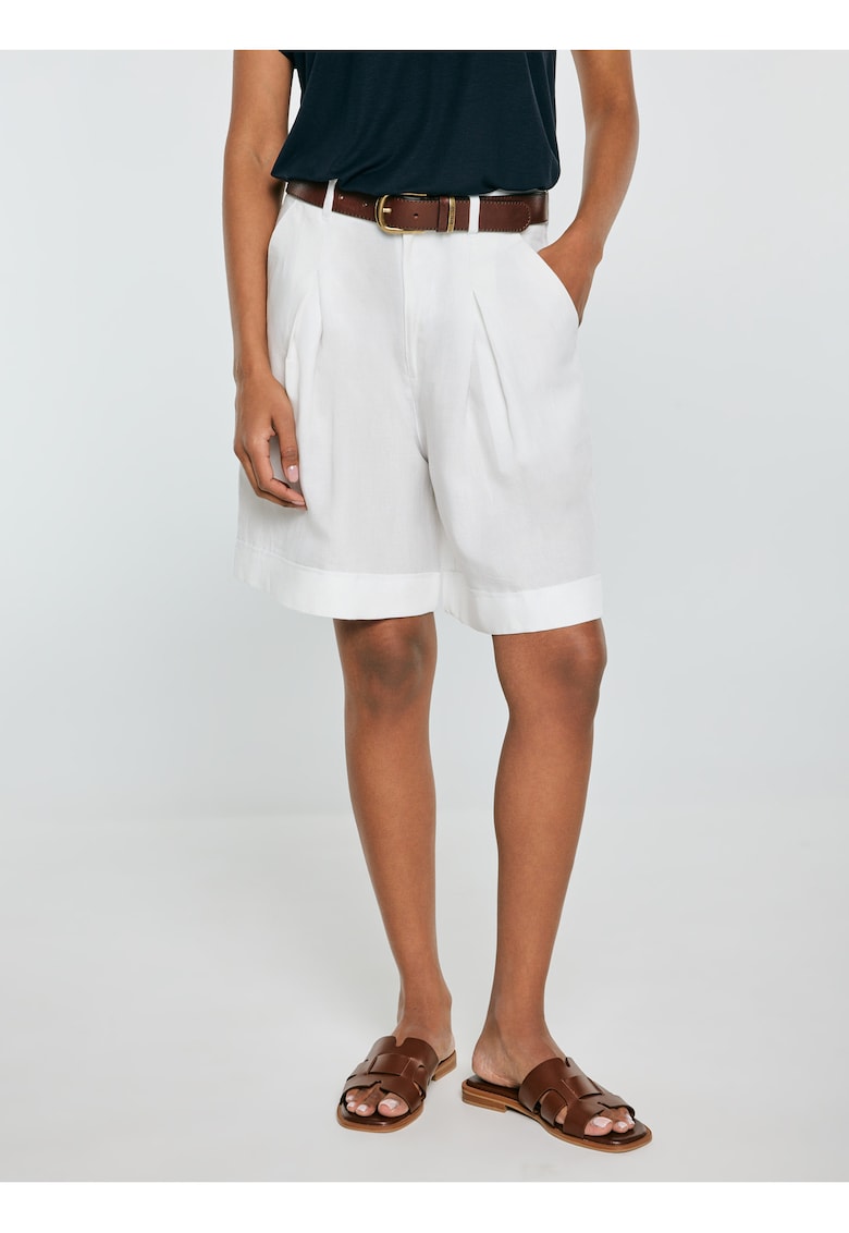 Pantaloni scurti din amestec de in Maryliana 100