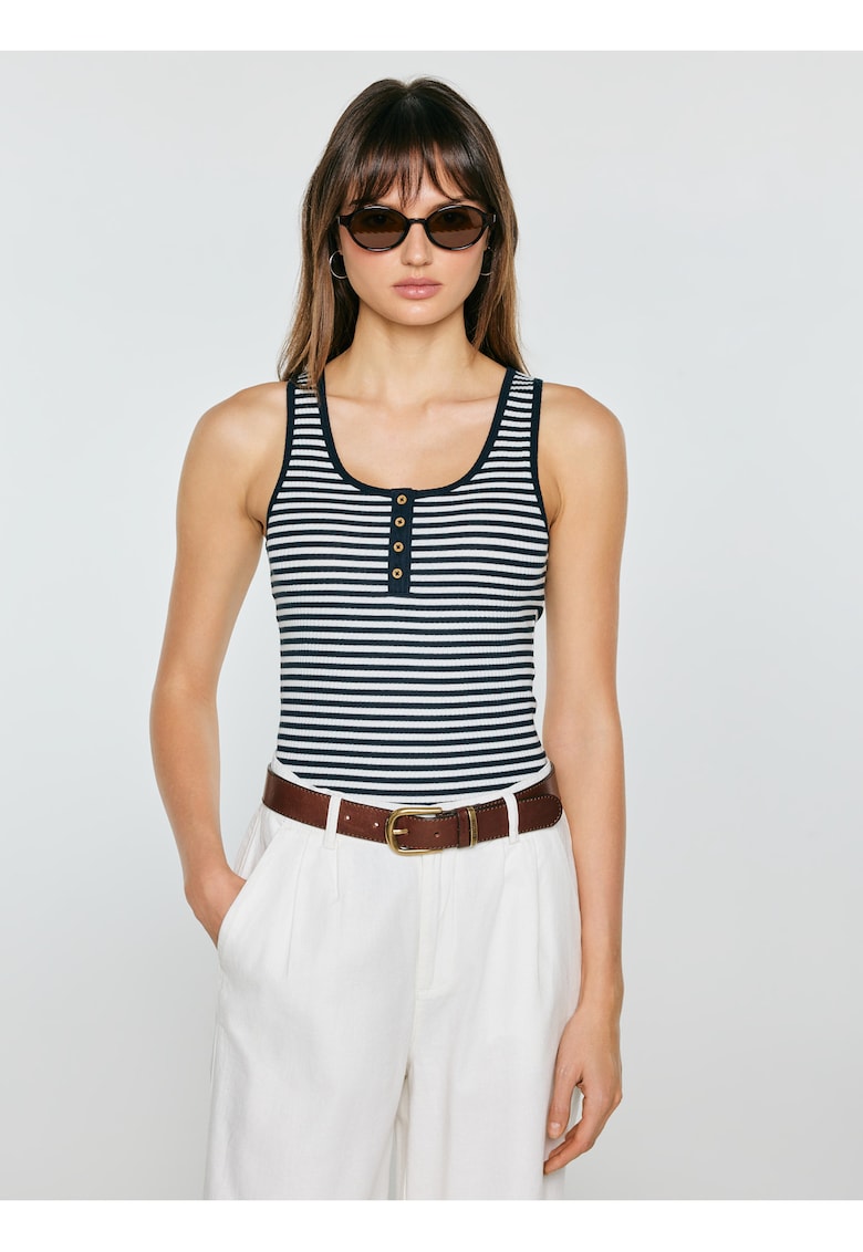 Top slim fit in dungi