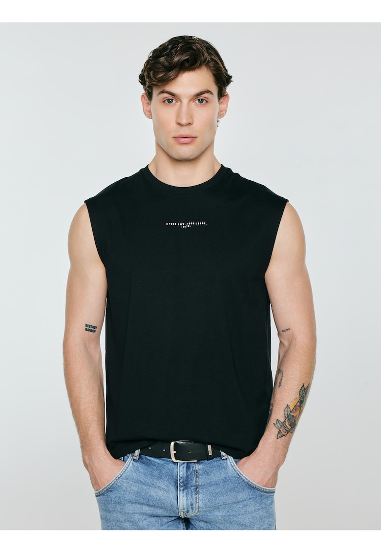 Tricou fara maneci lejer Irrer