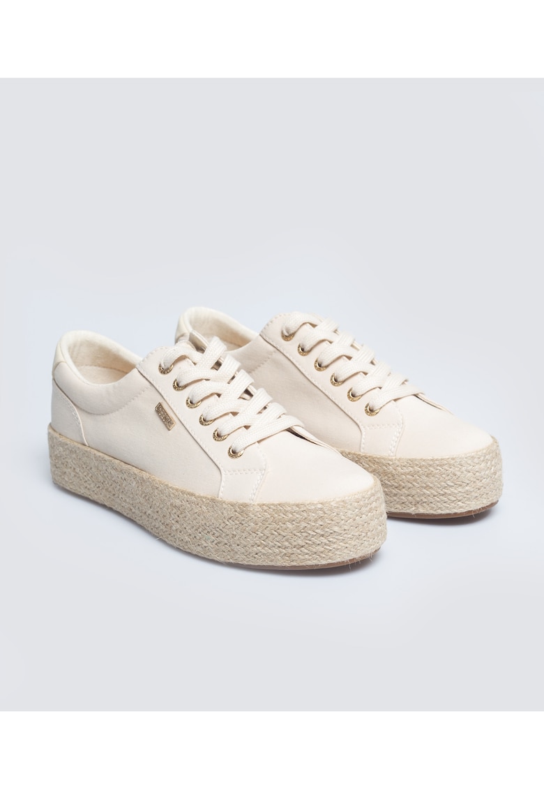 Pantofi Sport din material textil cu flatforma