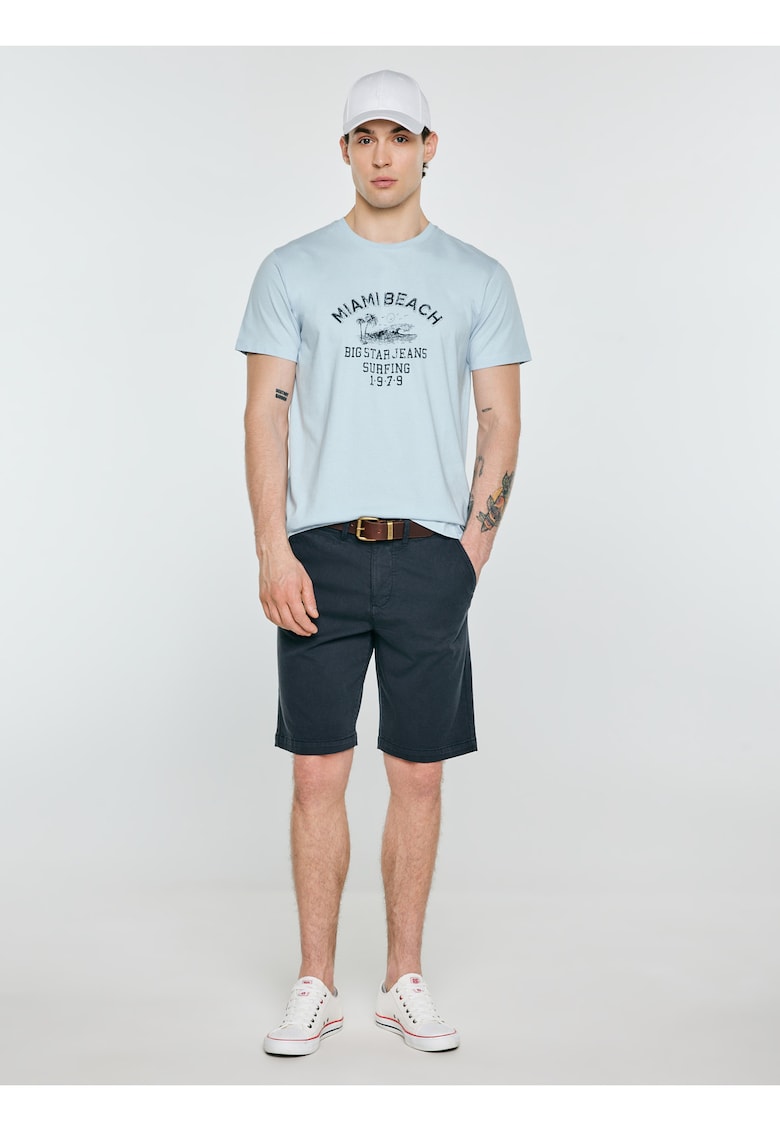 Tricou cu imprimeu in fata Fors