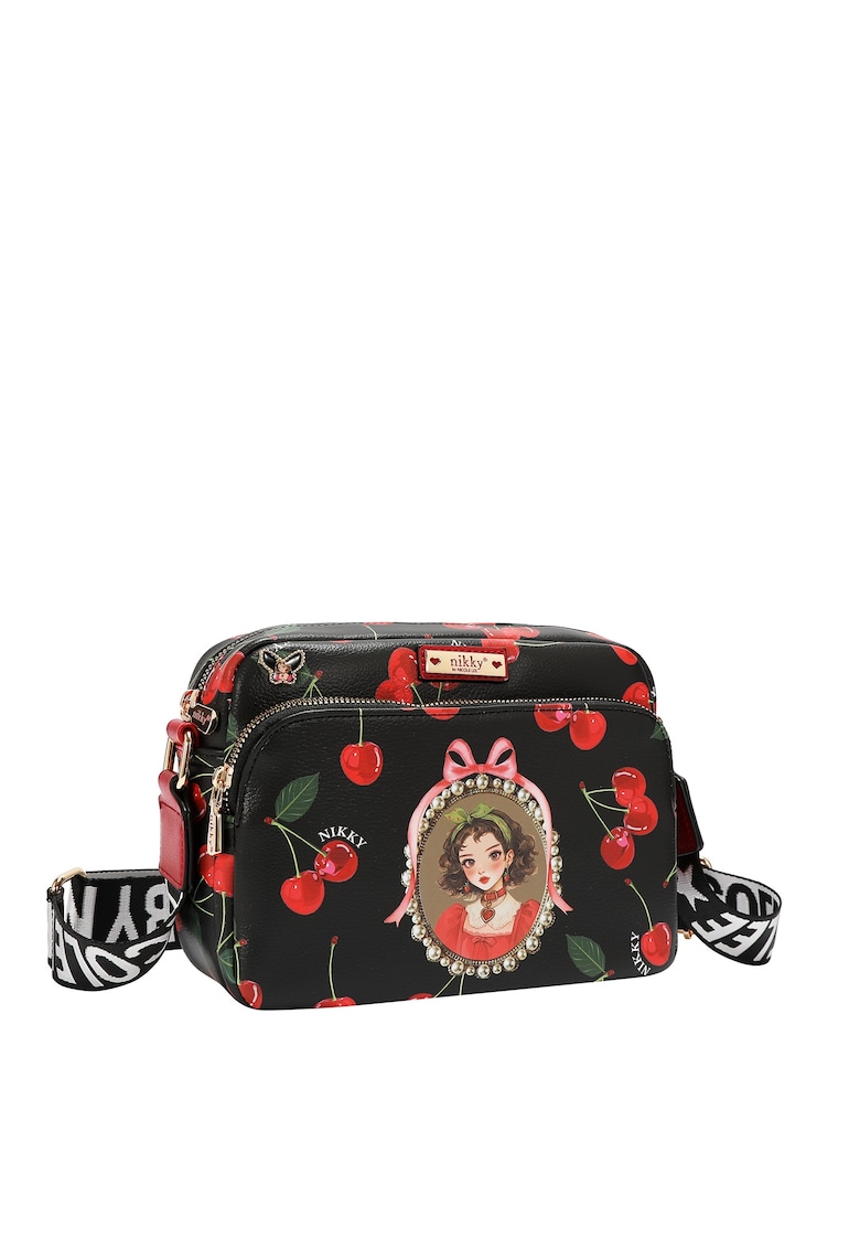 Geanta dama CHERRY LIPS BLACK NK13118 - Multicolor - Universal