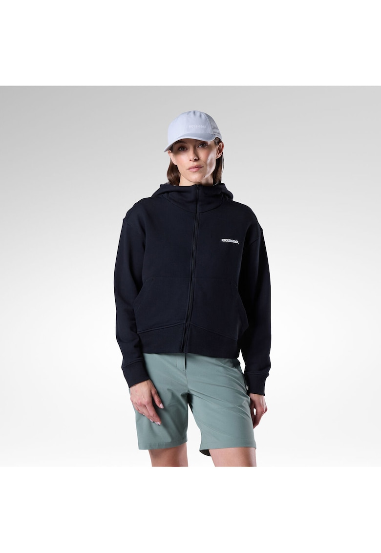 Hanorac dama W LOGO FZH - negru - Negru