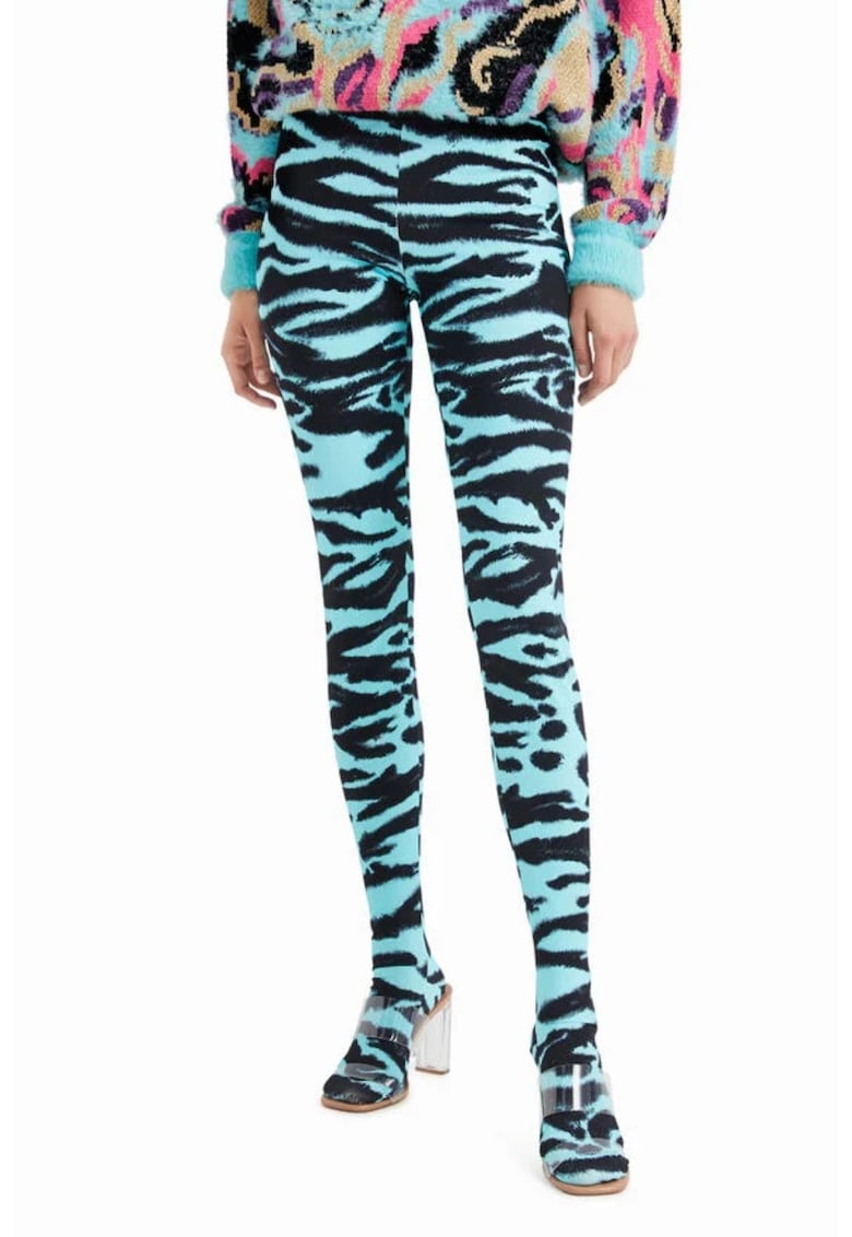 Colanti cu imprimeu zebra x María Escoté
