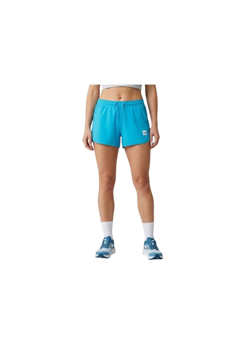 Pantaloni scurti de fitness cu detaliu logo -