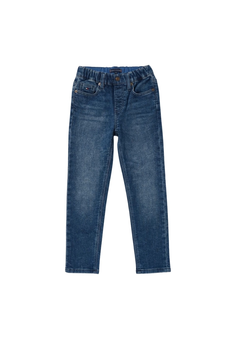 Blugi cu talie elastica -