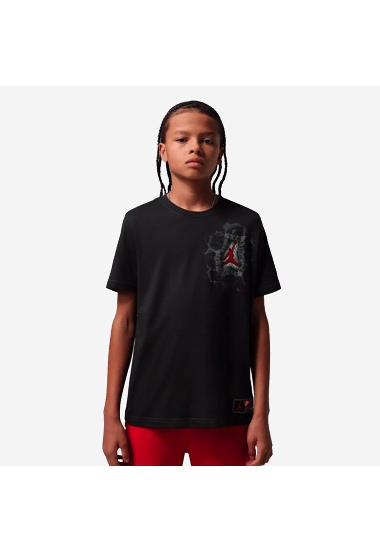Tricou jdb jersey break through - bumbac - negru - Negru