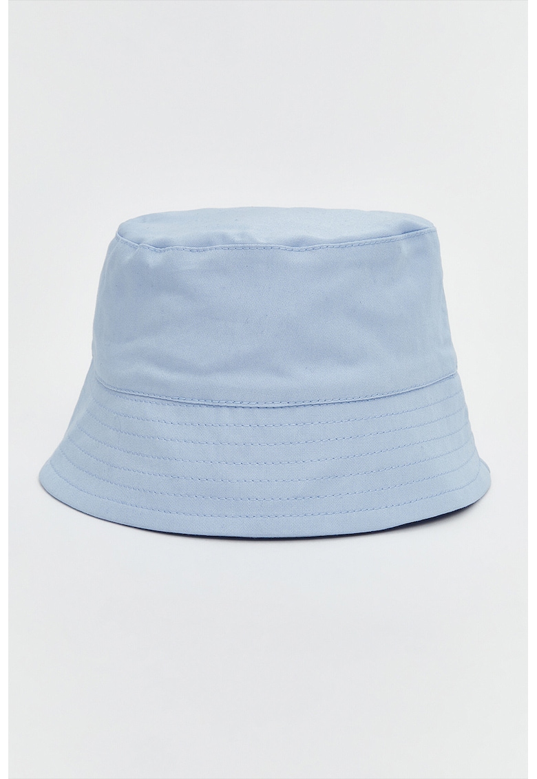 Palarie bucket din bumbac - Albastru deschis