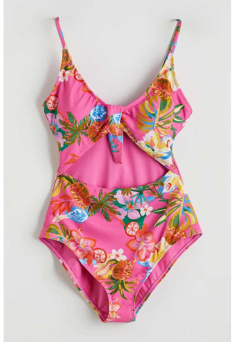 Costum de baie intreg cu imprimeu tropical Dream - Multicolor