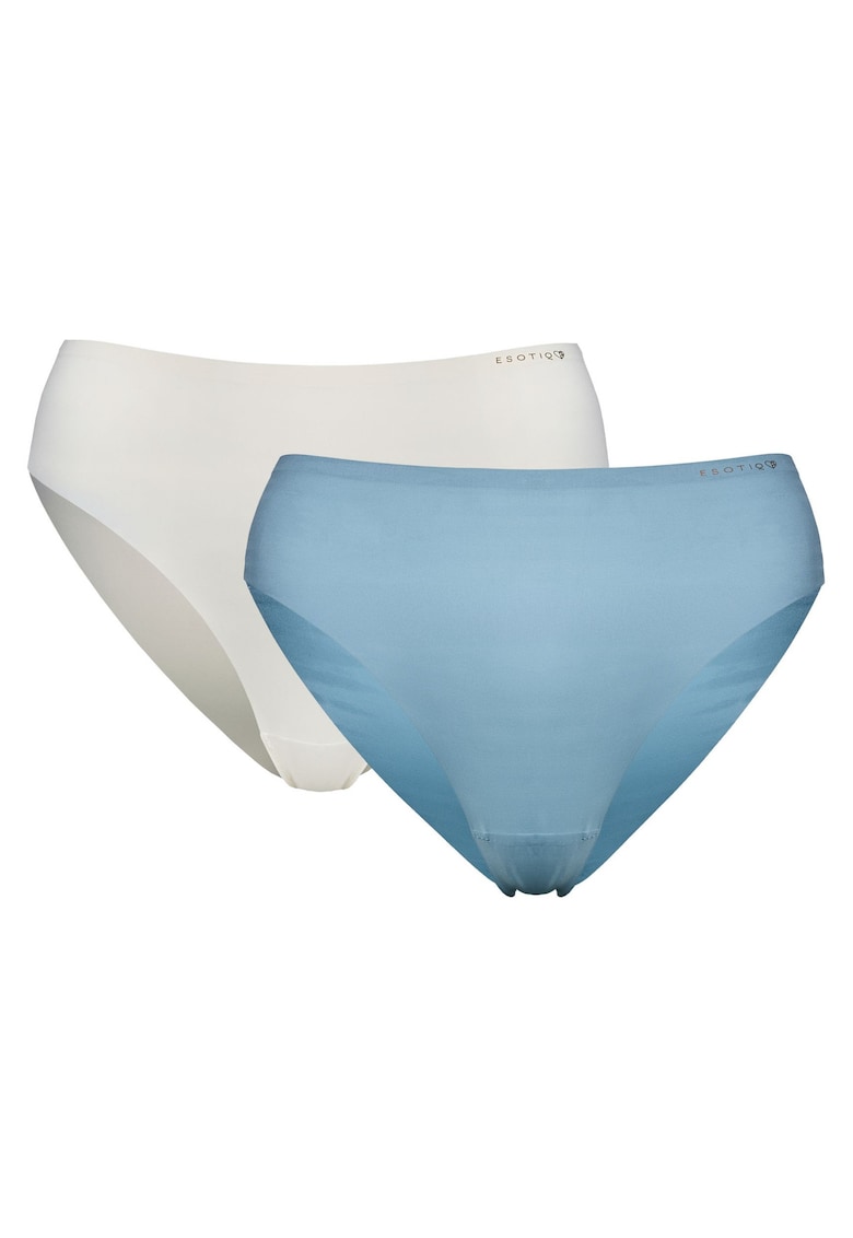 Chiloti cu talie inalta dama set de 2 perechi Pepper