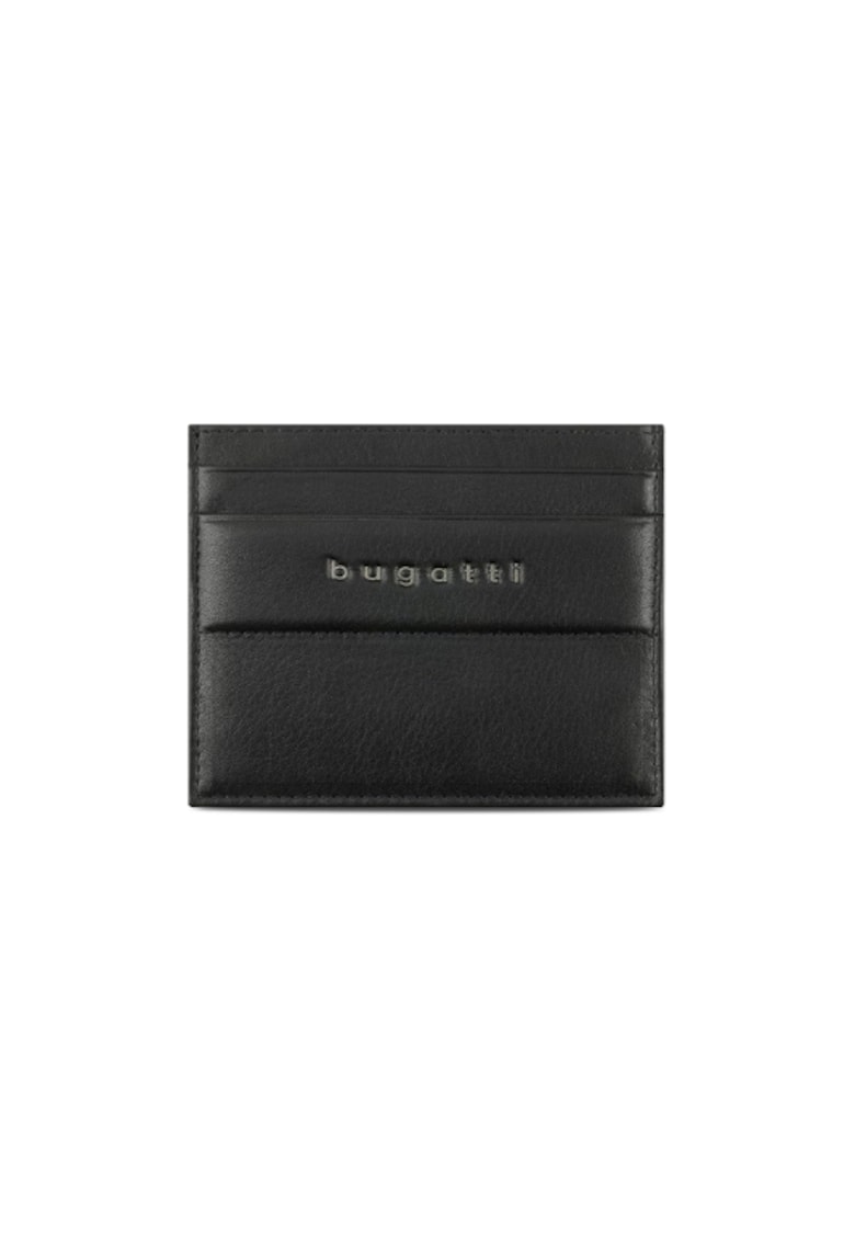 Portcard Nome - piele naturala - 491607 - Negru