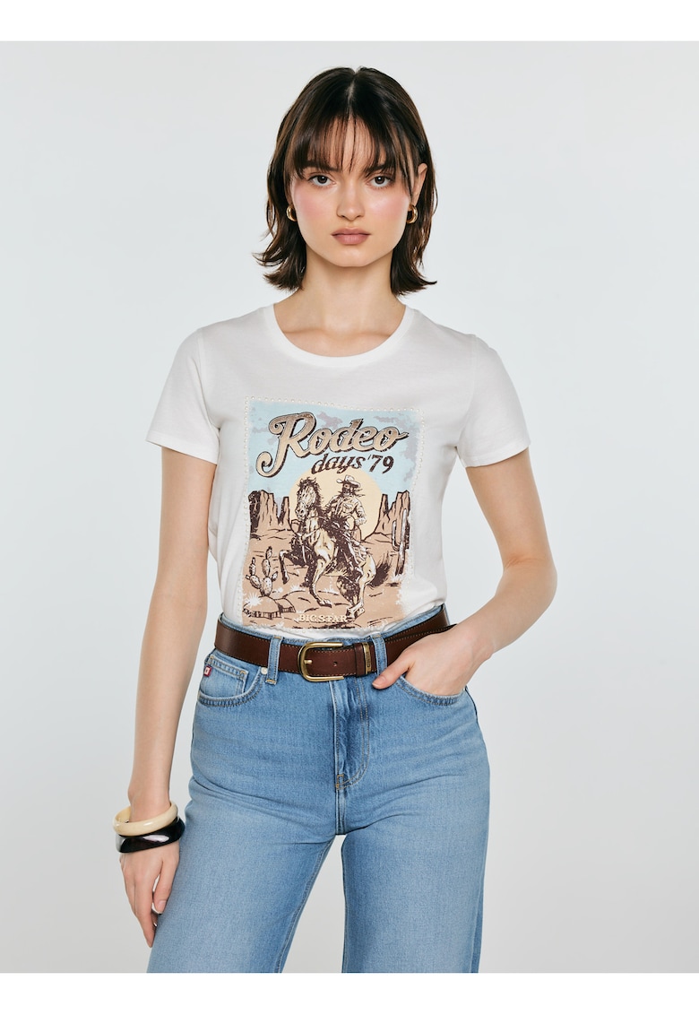 Tricou cu imprimeu Erellsa