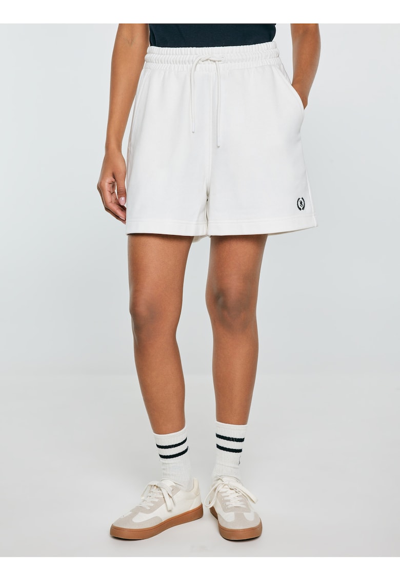 Pantaloni sport scurti din bumbac organic Meganta 100