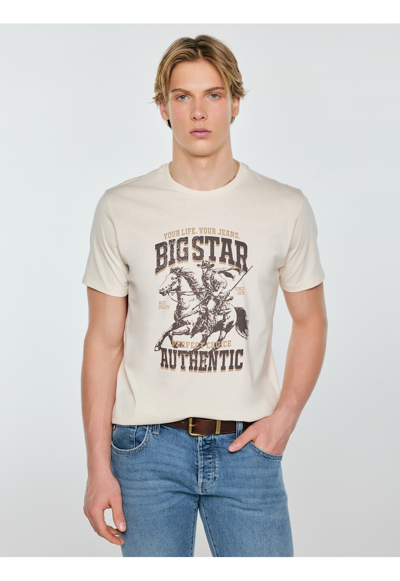 Tricou lejer cu logo Patter