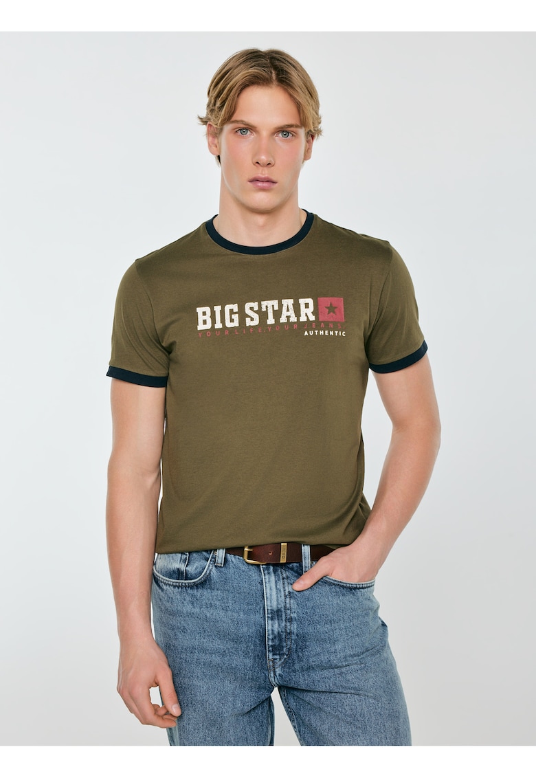 Tricou din bumbac cu logo Summer