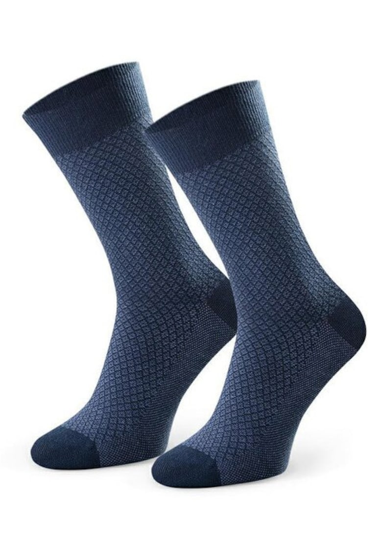 Sosete bleumarin cu model S011-001 - Bleumarin
