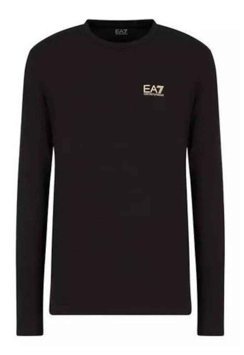 Bluza barbati Emporio Armani Bumbac/Elastan - Negru