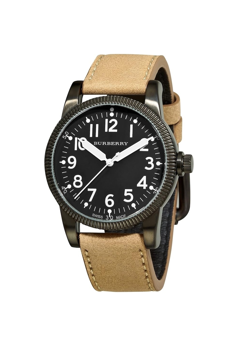 Ceas cu o curea din piele The City BU7806