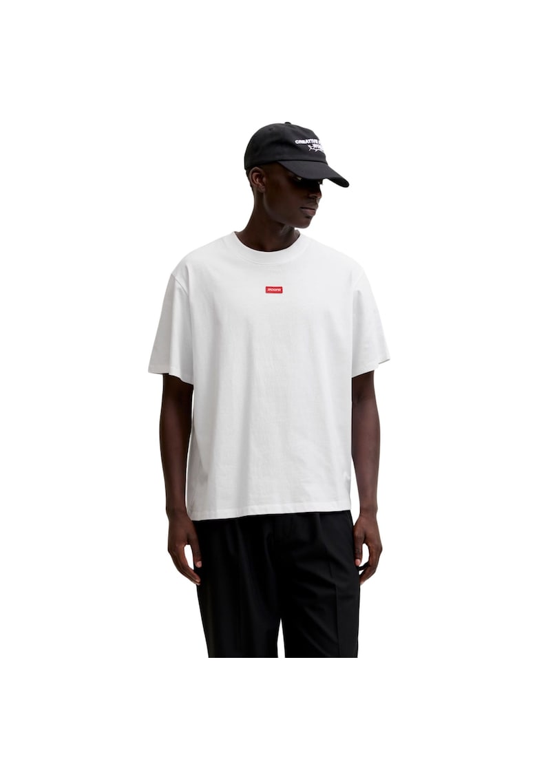 Tricou JACK &JONES Club Badge 60242 - Alb