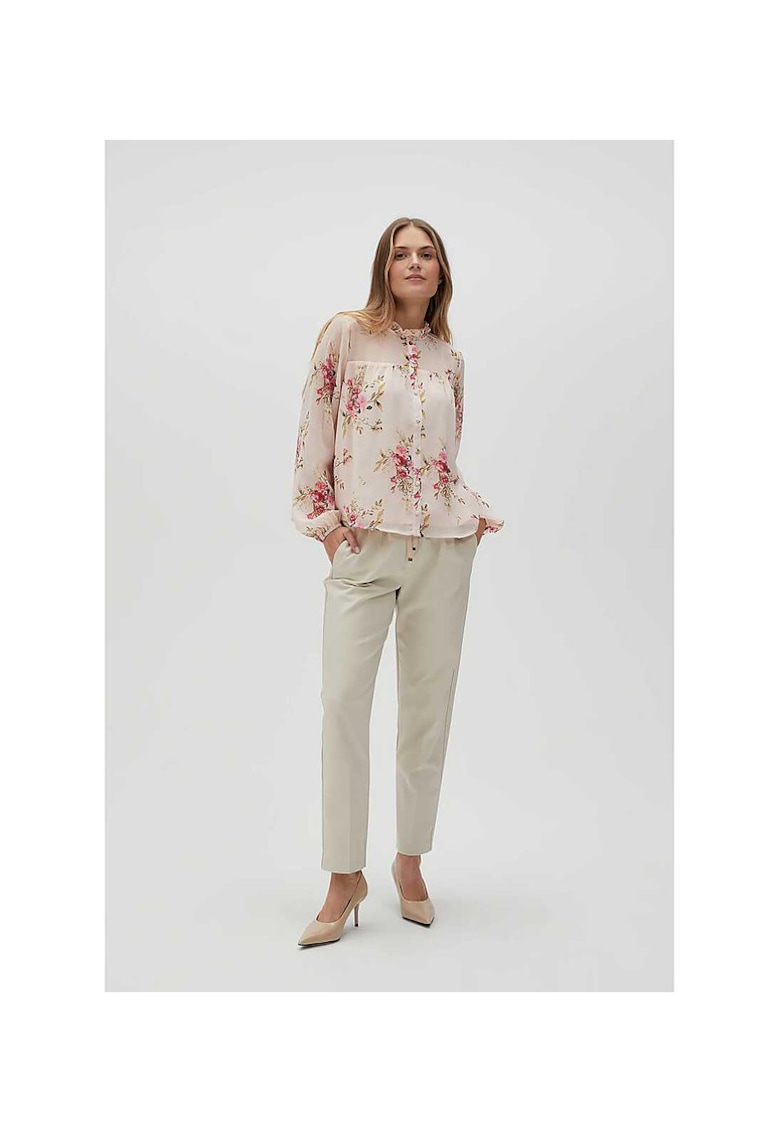 Camasa de dama - poliester - roz -