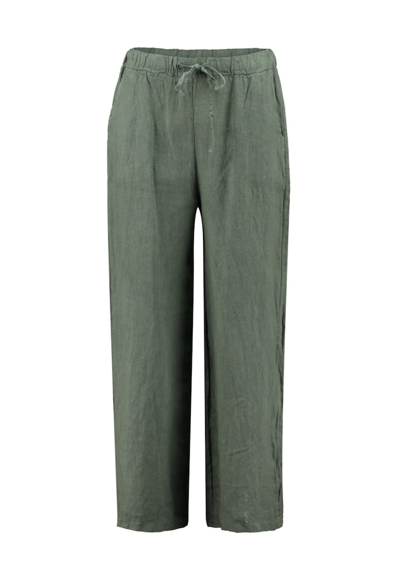 Pantaloni drepti de in - Kaki