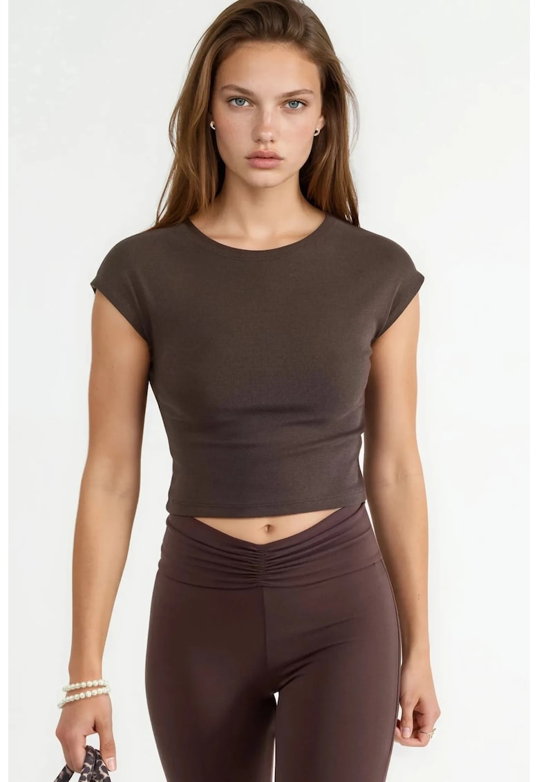 Tricou dama - Maro - Bumbac/Modal