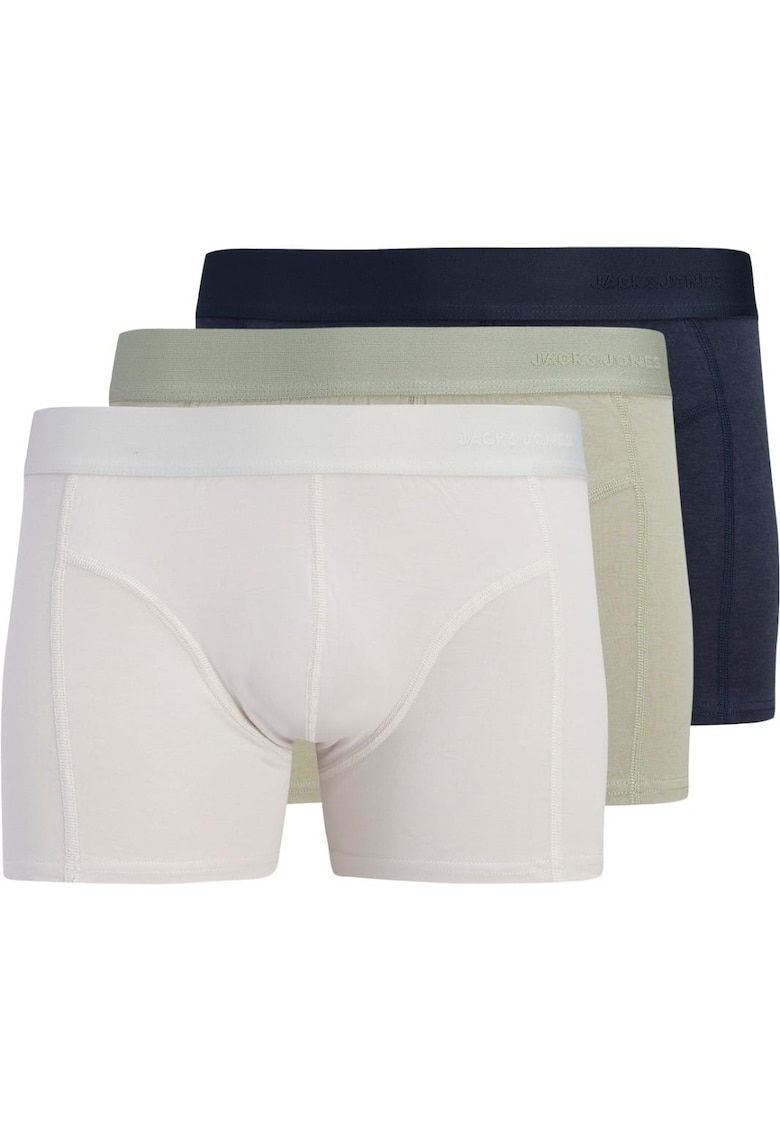 Boxeri JACK &JONES Gobs Bamboo Solid 3P 59981