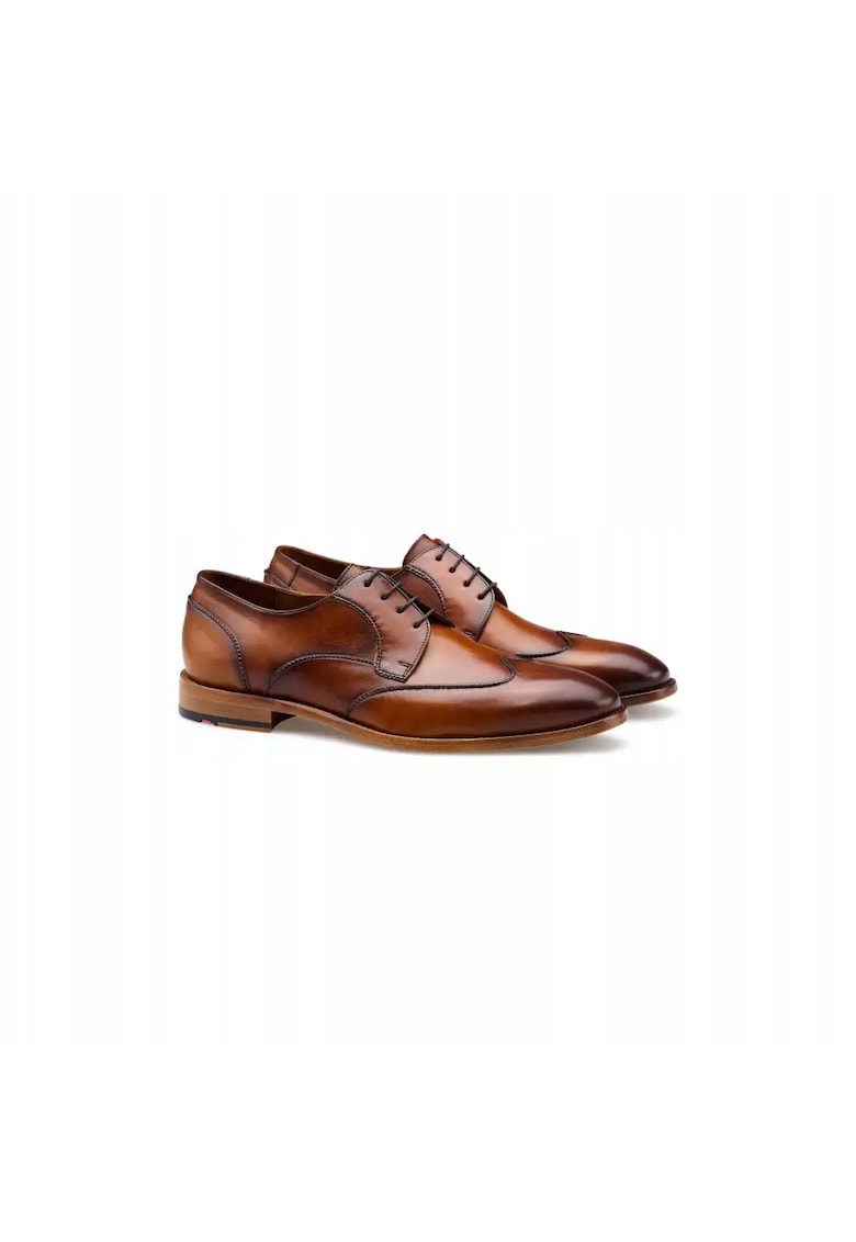 Pantofi derby Nobel 140 - piele - Maro