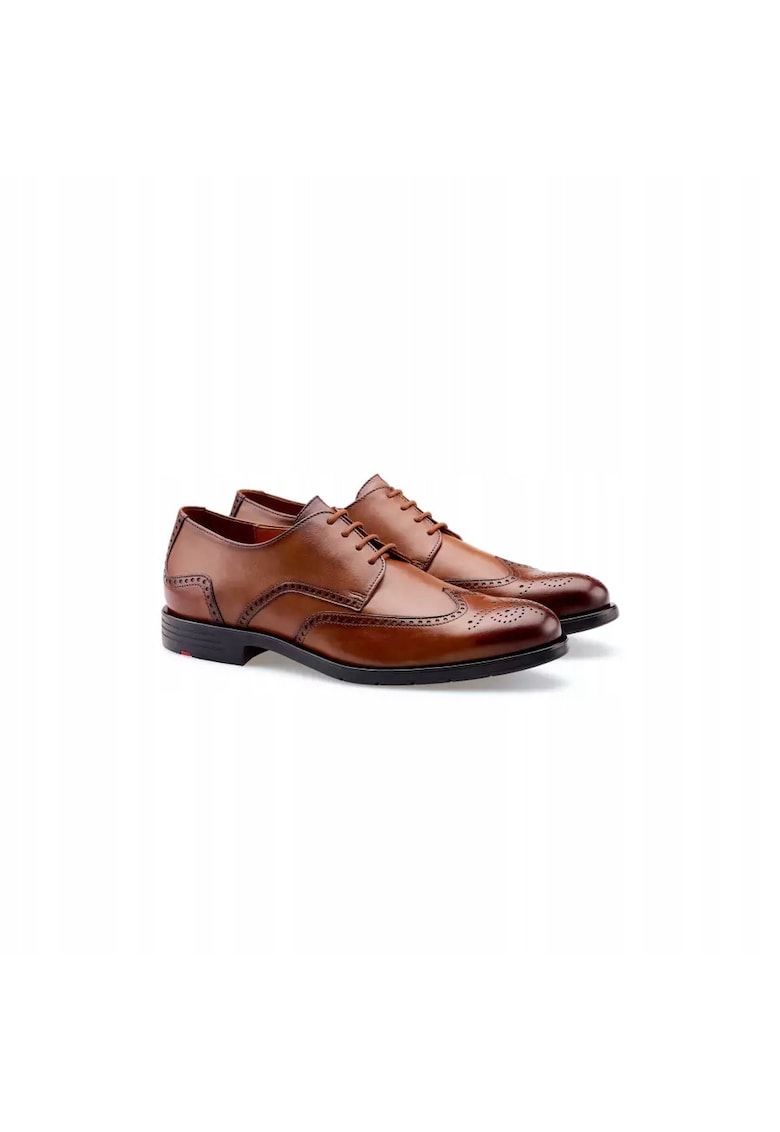 Pantofi derby Eezy 140 - piele cognac - Maro
