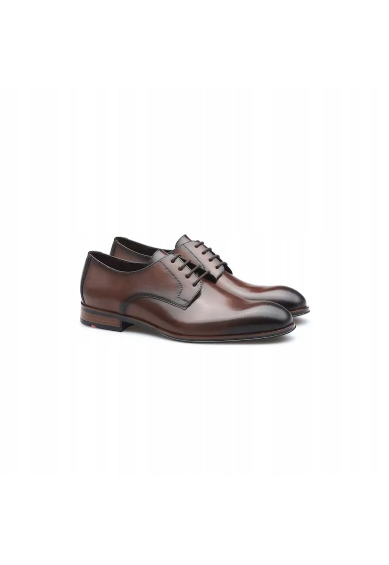 Pantofi derby bărbați Core Plus 110 - piele naturală - maro - Maro