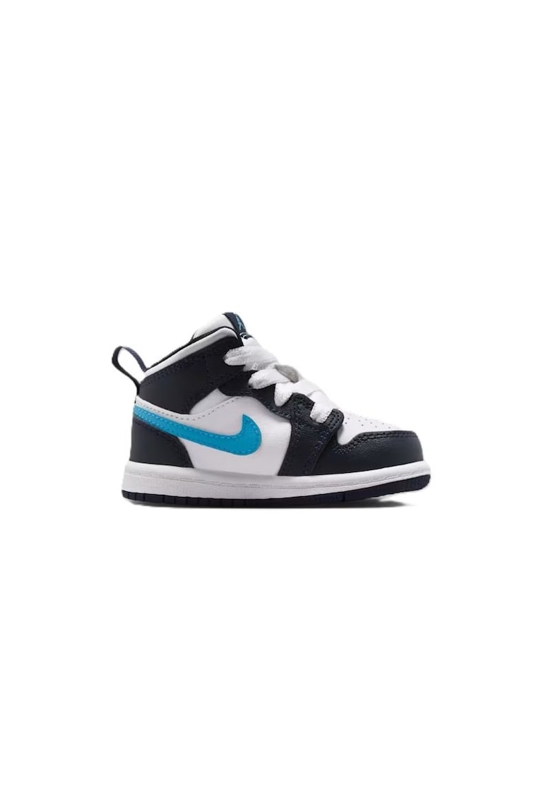 Pantofi sport copii JORDAN 1 MID Piele ecologica - Albastru - Albastru
