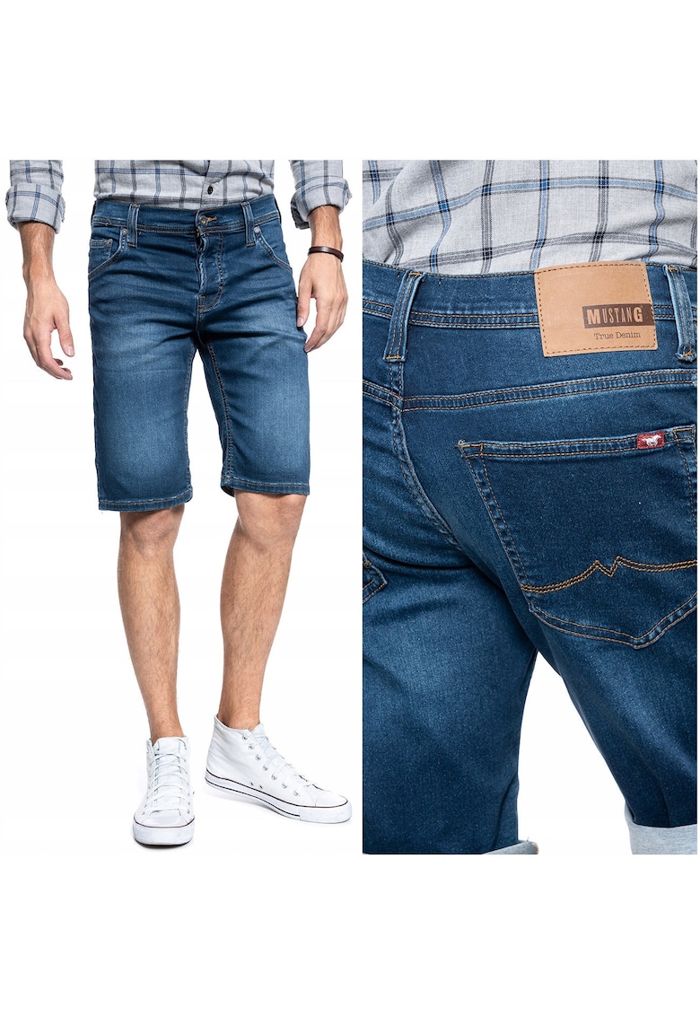 Pantaloni scurti barbati Chicago - albastru - W31