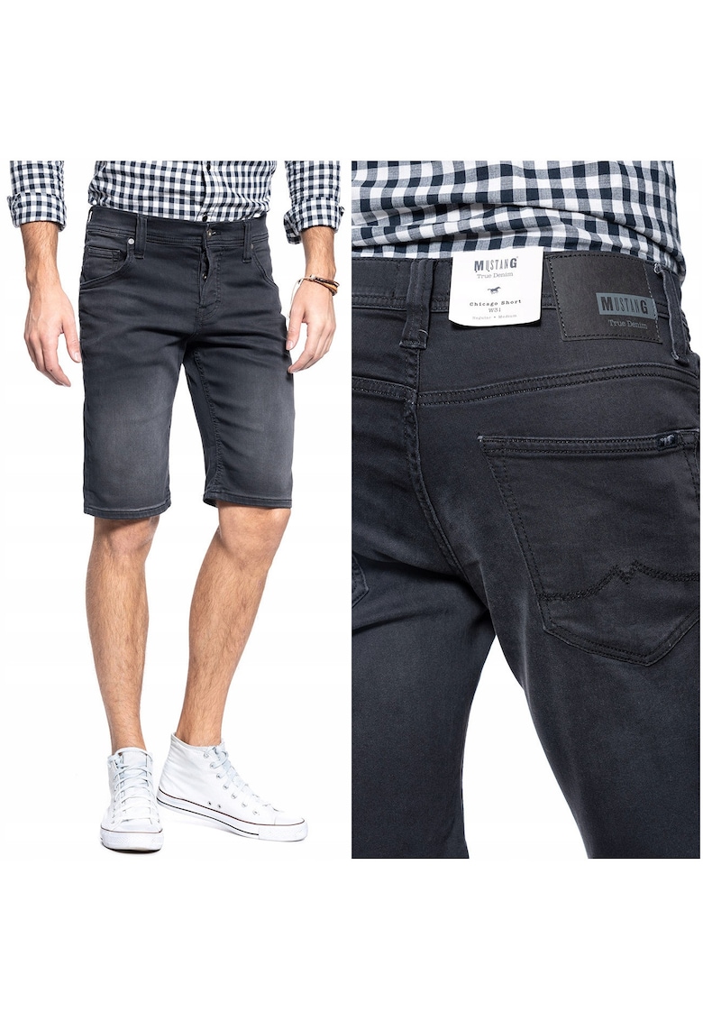 Chicago MĘSKIE SZORTY SPODENKI JEANS W40