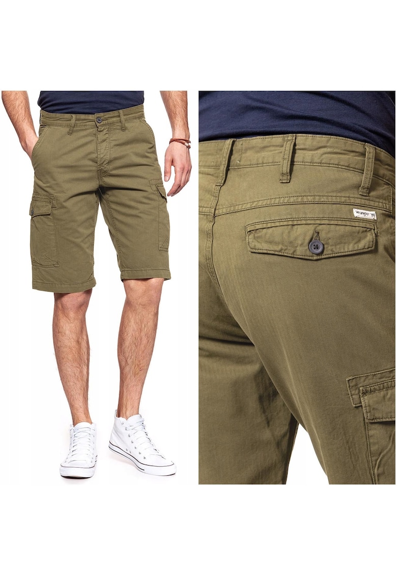 Pantaloni barbati CARGO - verde - Verde
