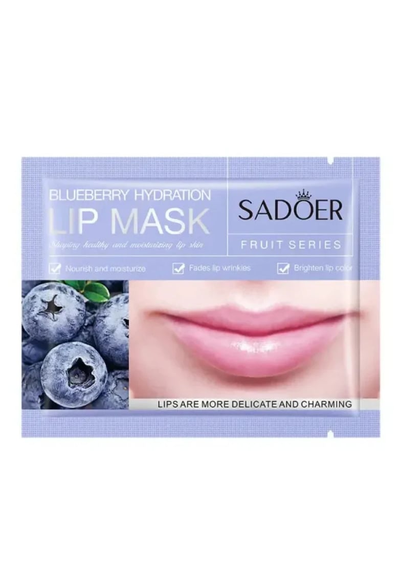 Blueberry Lip Mask – Masca Hidratanta pentru Buze - Reparare Intensa & Efect Gloss - 8g