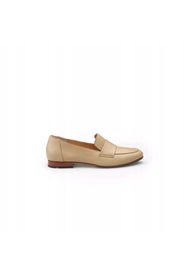 Pantofi slip-on femei ROVIA 240 - piele naturala - bej - Bej