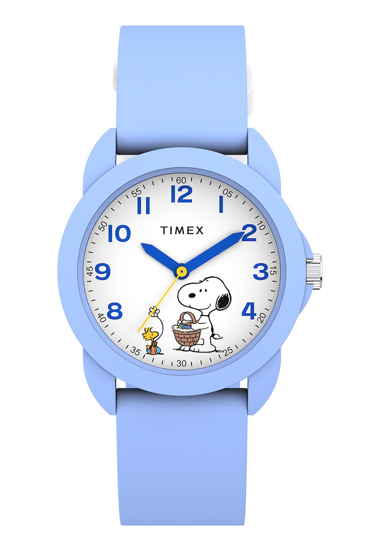 Ceas quartz Peanuts® x Timex Youth Spring-30mm - Albastru lavanda