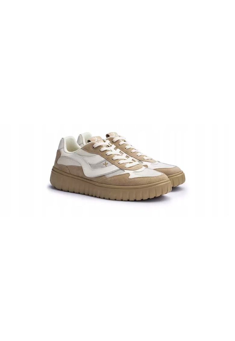 Sneakers Toro Wave piele - Maro