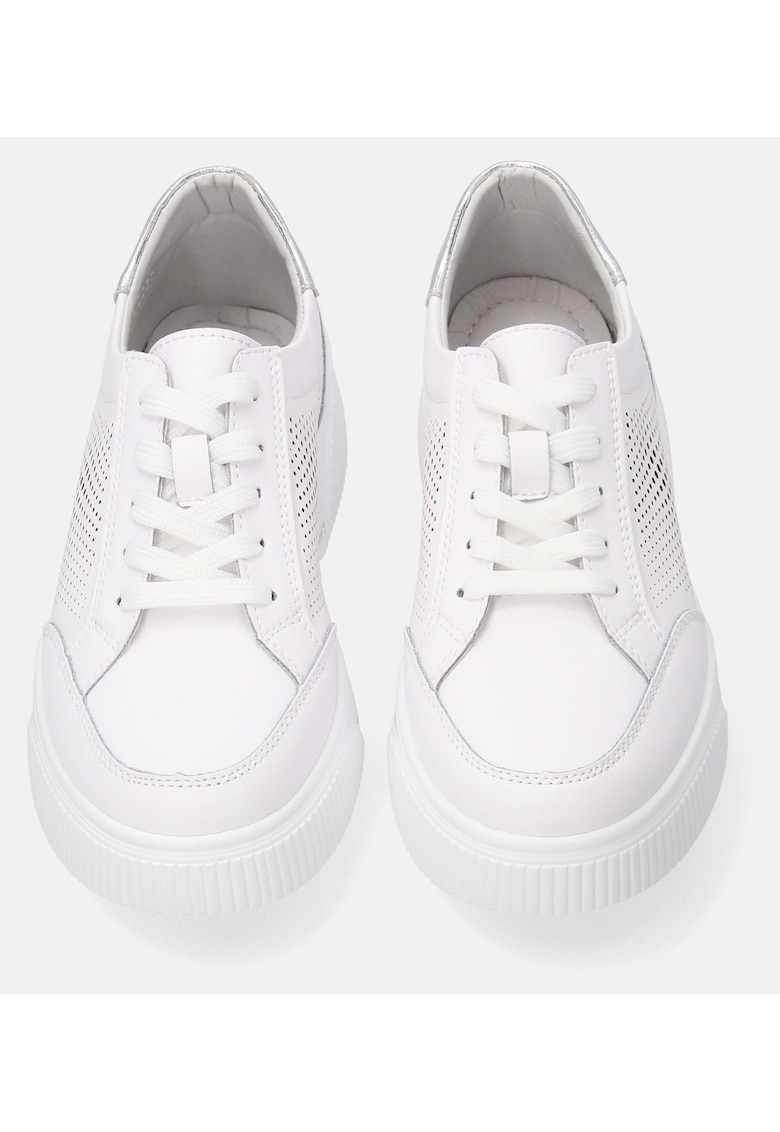 Pantofi sport cu platforma si perforatii