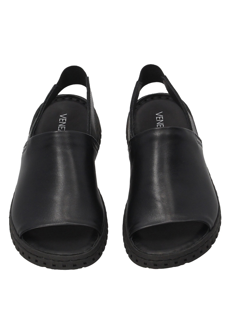 Sandale sling-back din piele naturala