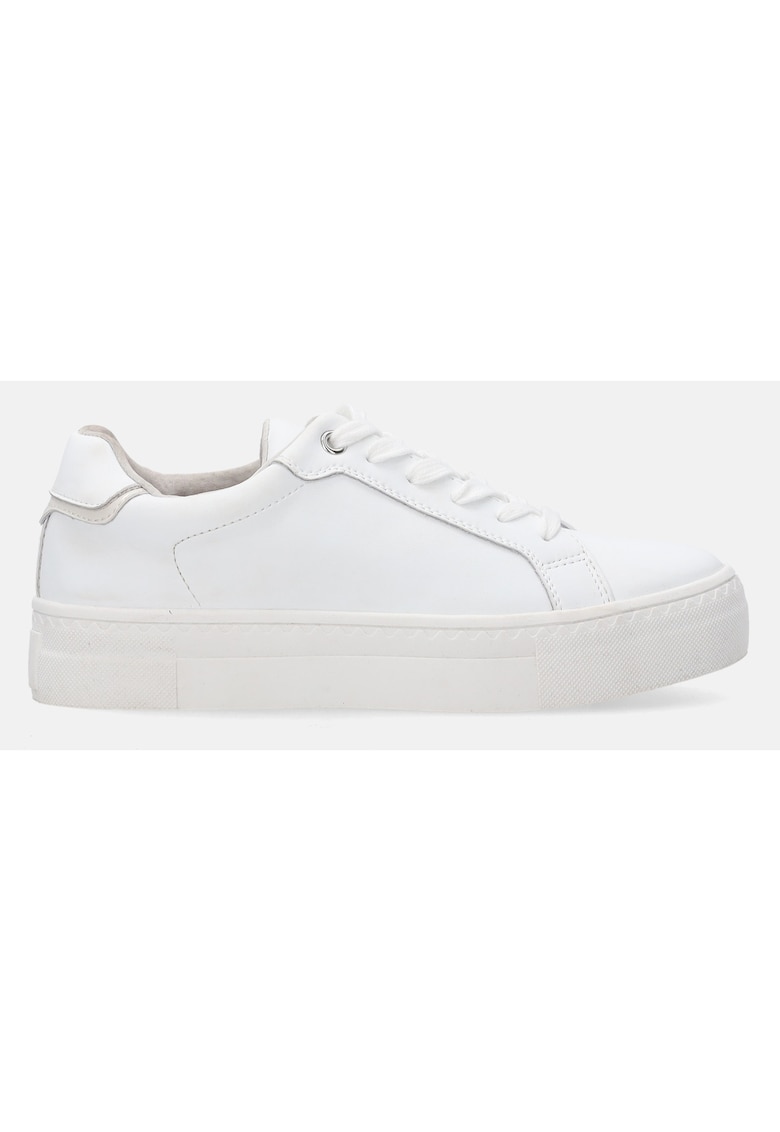 Pantofi sport din piele naturala cu platforma