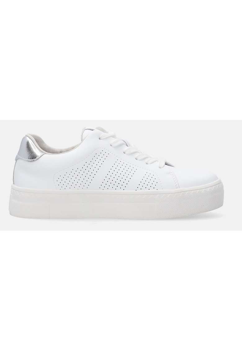 Pantofi sport din piele naturala - cu perforatii
