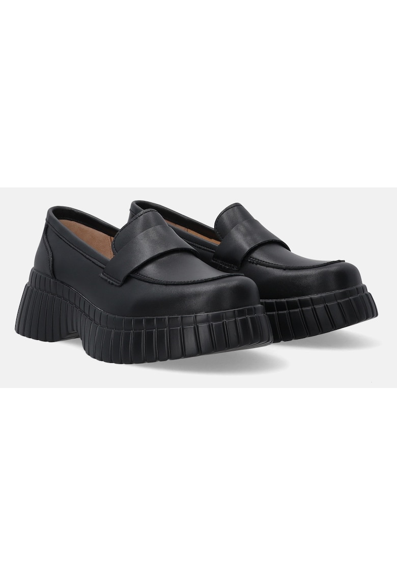 Pantofi tip loafer din piele naturala