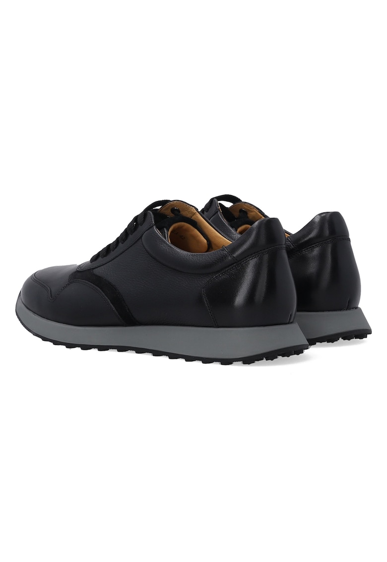 Pantofi casual din piele cu profil jos