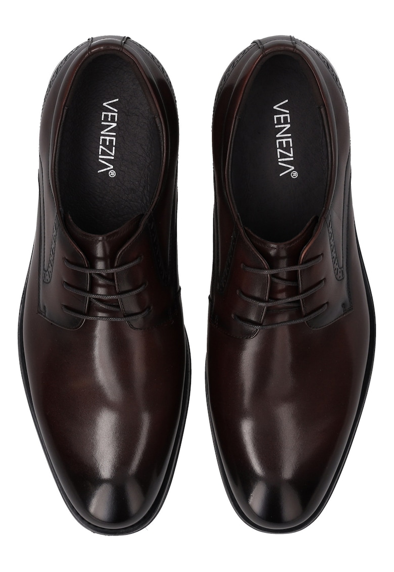 Pantofi din piele naturala Derby