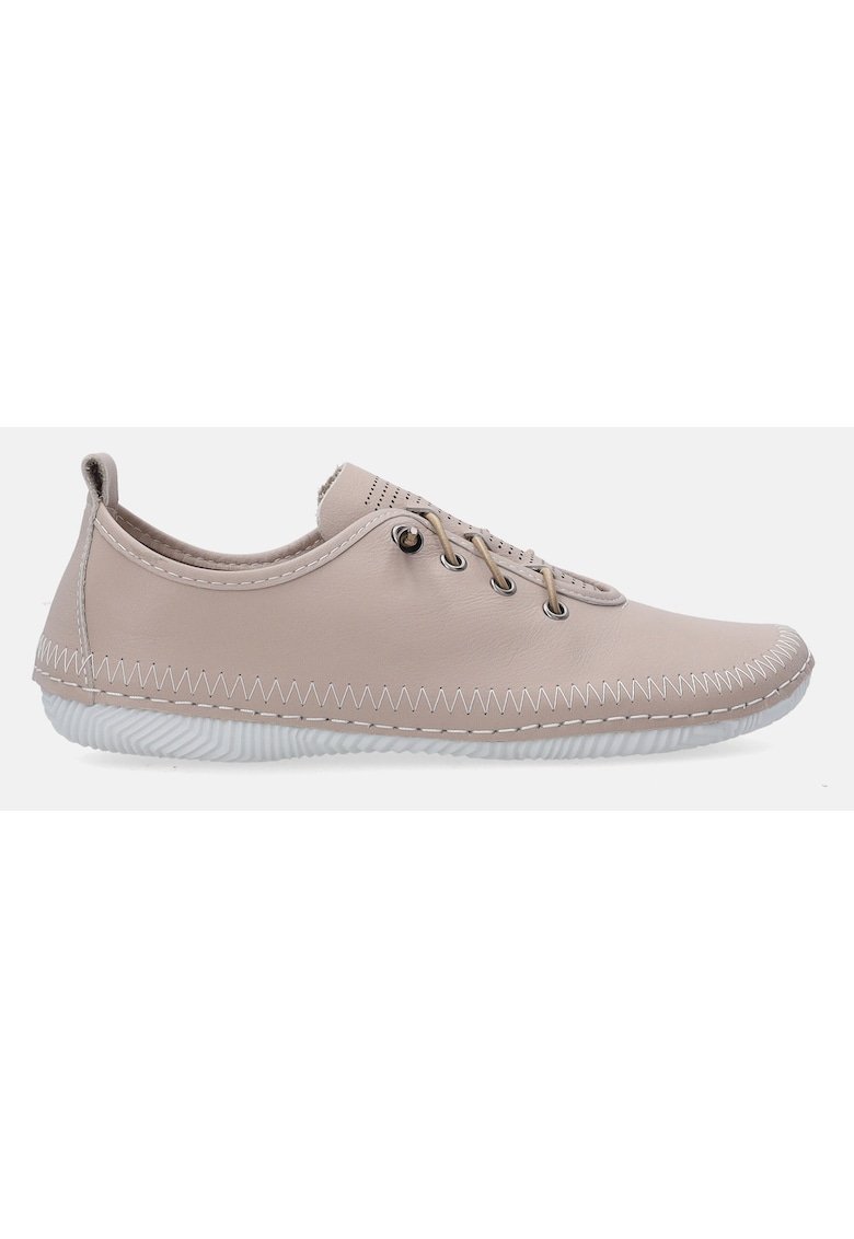 Pantofi sport din piele cu profil jos -