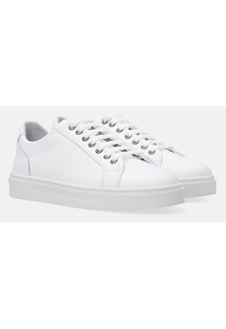 Pantofi sport su talpa joasa din piele